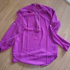Long sleeve blouse